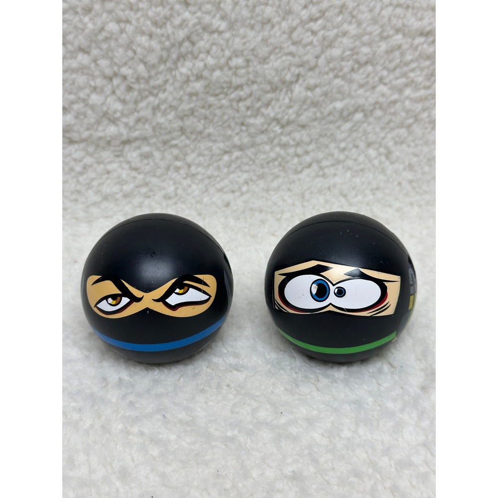 Funrise Fart Ninjas Electronic Sound Balls Black Blue Green Set of 2